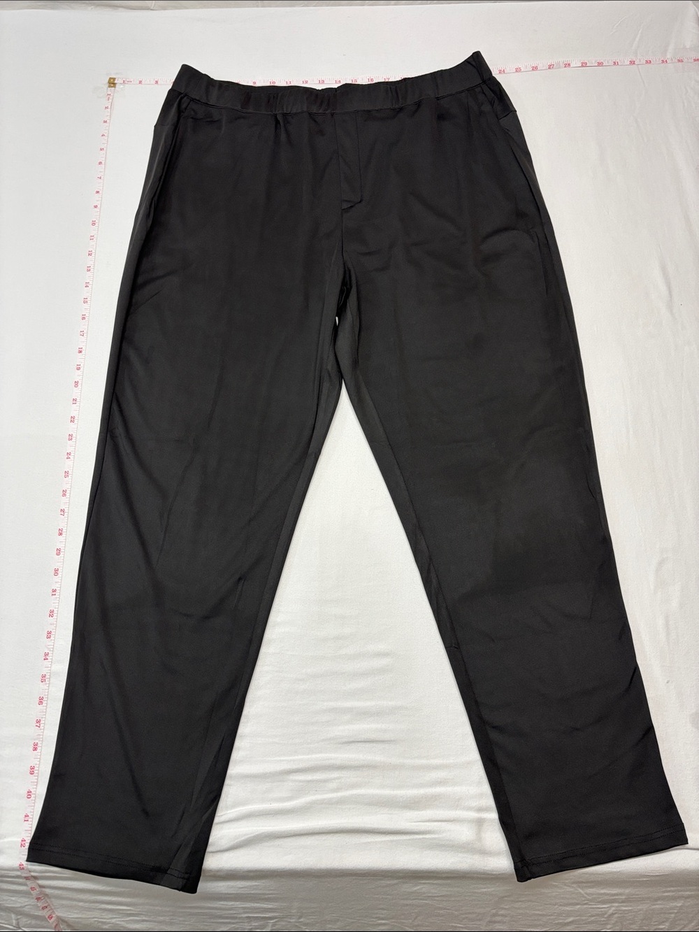 Men Black Straight Leg Active Plus Size Pant UPF50+ golf sports outdoor work 165